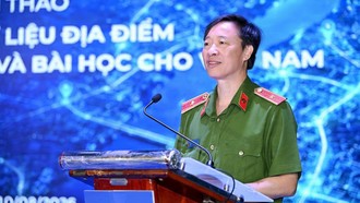 Thiếu tướng Nguyễn Ngọc Cương khẳng định trong kỷ nguyên số, dữ liệu đã trở thành nguồn lực chiến lược của mỗi quốc gia. 