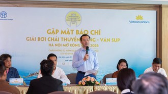 Quang cảnh buổi họp báo