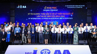 Kỳ thi Olympic Thiên văn và Vật lý thiên văn quốc tế lần thứ XIX năm 2026 đã chính thức khai mạc.