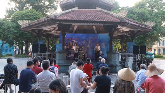 Thế giới Jazz đa sắc tại vườn hoa Lý Thái Tổ 
