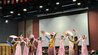 Tiết mục của các bé nhóm Cánh Diều