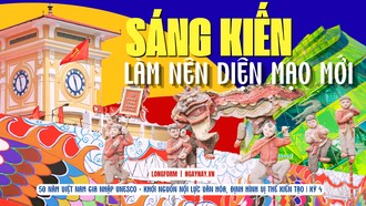 50 năm Việt Nam gia nhập UNESCO: Khơi nguồn nội lực văn hóa, định hình vị thế kiến tạo | Kỳ 4: Sáng kiến làm nên diện mạo mới