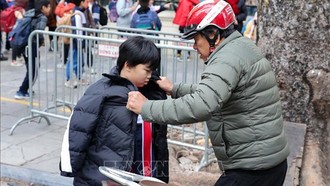 Hà Nội chủ động ứng phó rét đậm, rét hại, bảo đảm sức khỏe cho học sinh​