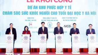Tổng Bí thư Tô Lâm dự khởi công Dự án Khu phức hợp Y tế - Chăm sóc sức khỏe người cao tuổi Đại học Y Hà Nội