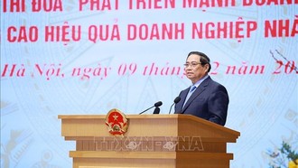 Thủ tướng Phạm Minh Chính: Số hóa tạo đà - Xanh hóa lan tỏa - Doanh nghiệp bứt phá - Đất nước vươn xa