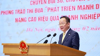 Nhà sáng lập, Chủ tịch Điều hành Tập đoàn T&T Group phát biểu tại Lễ phát động.