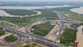 Nút giao Vành đai 3 với cao tốc TP.HCM – Long Thành – Dầu Giây đang tăng tốc hoàn thiện 