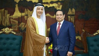 Thủ tướng Phạm Minh Chính đề nghị hiện thực hóa kết quả điện đàm giữa Thủ tướng với Tổng thống UAE