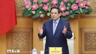 Thủ tướng Phạm Minh Chính chủ trì đối thoại với doanh nghiệp Nhật Bản