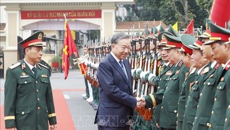 Tổng Bí thư Tô Lâm: Binh chủng Công binh tiếp tục phát huy truyền thống “Mở đường thắng lợi”