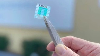 Một nguyên mẫu pin lượng tử. (Nguồn: CSIRO)