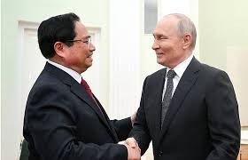 Thủ tướng Chính phủ Phạm Minh Chính hội kiến Tổng thống Liên bang Nga Vladimir Putin