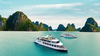 Vân Đồn và vịnh Bái Tử Long đang trở thành điểm đến dẫn đầu làn sóng du lịch mới. Ảnh: Everland Group.