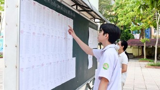 Hà Nội công bố số lượng học sinh đăng ký vào lớp 10 của từng trường