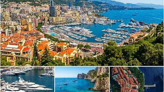 Giá bất động sản ở Monaco luôn thuộc nhóm đắt nhất thế giới nhờ vị thế kề biển, tựa núi. 