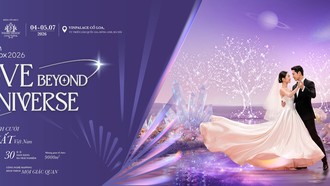 VinPalace tổ chức triển lãm The Vietnam Grand WeddX 2026 tạo biểu tượng mới cho ngành cưới Việt Nam