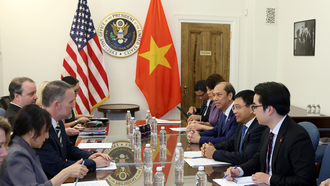 Phó Thủ tướng Nguyễn Văn Thắng làm việc với các quan chức cấp cao Chính quyền Hoa Kỳ