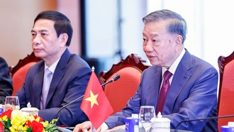 Tổng Bí thư, Chủ tịch nước Tô Lâm hội đàm với Tổng thống Myanmar Min Aung Hlaing