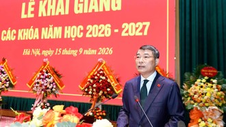 Thủ tướng Lê Minh Hưng: Đưa Học viện trở thành trung tâm tham mưu chiến lược hàng đầu về quân sự, quốc phòng