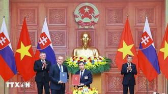 Việt Nam và Slovakia mở ra không gian hợp tác mới sau khi nâng cấp quan hệ song phương