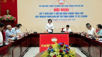 Phát huy quyền làm chủ của nhân dân trong góp ý quy hoạch sông Hồng