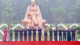 Phát biểu của Tổng Bí thư, Chủ tịch nước Tô Lâm tại Lễ kỷ niệm 72 năm Ngày Bác Hồ về thăm Đền Hùng và khánh thành Tượng đài “Bác Hồ với ngày hội non sông”