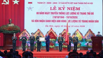 Tổng Bí thư, Chủ tịch nước Tô Lâm: Xây dựng Lực lượng vũ trang Thủ đô "tinh, gọn, mạnh" đáp ứng yêu cầu trong tình hình mới