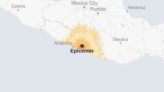 Động đất gây thương vong tại miền Nam Mexico, nhiều ngôi nhà có nguy cơ sụp đổ