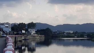 Hiện nay khu vực trên đã không còn hiện tượng nổi váng dầu.