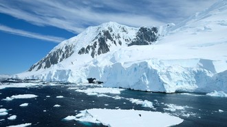 Băng trôi ở Nam Cực.