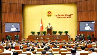 Quốc hội thảo luận ở hội trường về dự án Luật Thi hành án hình sự (sửa đổi).