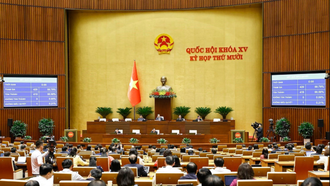 Quốc hội biểu quyết thông qua Luật Tình trạng khẩn cấp.