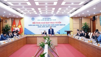 Hội nghị trực tuyến toàn quốc nhằm triển khai công tác thu và phát triển người tham gia bảo hiểm xã hội, bảo hiểm y tế, bảo hiểm thất nghiệp năm 2026.