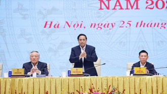 Thủ tướng Phạm Minh Chính chủ trì phiên họp lần thứ nhất năm 2026 của Ban Chỉ đạo về phát triển khoa học, công nghệ, đổi mới sáng tạo, chuyển đổi số và Đề án 06. 