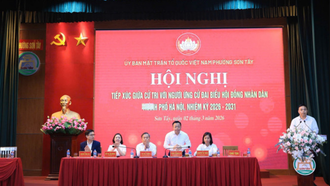 Hội nghị tiếp xúc cử tri diễn ra nghiêm túc, dân chủ, thể hiện tinh thần “gần dân, sát dân, lắng nghe dân và chịu trách nhiệm trước nhân dân."