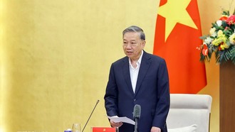 Công bố quyết định kiểm tra, giám sát đối với Ban Thường vụ Đảng ủy Quốc hội