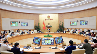 Phiên họp Chính phủ thường kỳ tháng 2 năm 2026 trực tuyến với các địa phương.