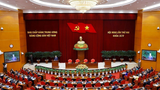 Phiên bế mạc Hội nghị lần thứ hai Ban Chấp hành Trung ương Đảng khoá XIV. 