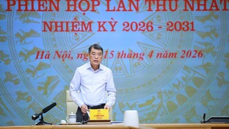  Thủ tướng Lê Minh Hưng, Chủ tịch Hội đồng Thi đua - Khen thưởng Trung ương chủ trì phiên họp lần thứ nhất, nhiệm kỳ 2026-2031. Ảnh: Dương Giang/TTXVN.