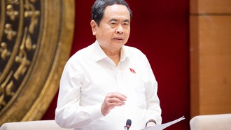 Chủ tịch Quốc hội Trần Thanh Mẫn phát biểu chỉ đạo tại cuộc làm việc 