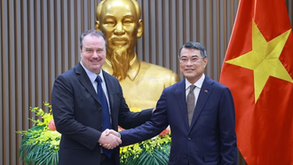 Thủ tướng Lê Minh Hưng tiếp Phó Đại diện Thương mại Hoa Kỳ Rick Switzer.