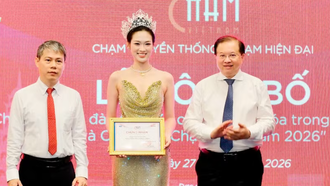 Đại sứ cuộc thi là Hoa hậu Du lịch Việt Nam năm 2026 Nguyễn Phương Linh