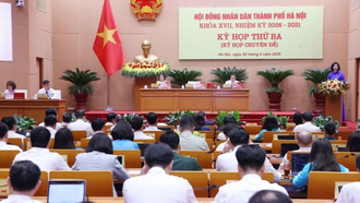 Kỳ họp thứ ba, Hội đồng Nhân dân thành phố Hà Nội khóa XVII.