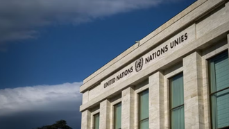 Tòa nhà trụ sở Liên hợp quốc tại Geneva, Thụy Sĩ.