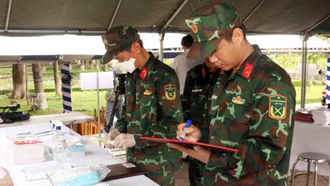 Quy trình thực hiện công tác lấy mẫu hài cốt liệt sỹ chưa được xác định thông tin được thực hiện chặt chẽ, khoa học và an toàn tuyệt đối.