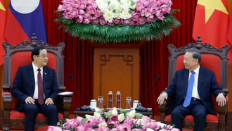 Tổng Bí thư, Chủ tịch nước Tô Lâm tiếp Thủ tướng Lào Sonexay Siphandone.