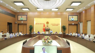 Phiên họp của Ủy ban Thường vụ Quốc hội. 