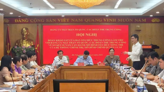 Quang cảnh buổi làm việc