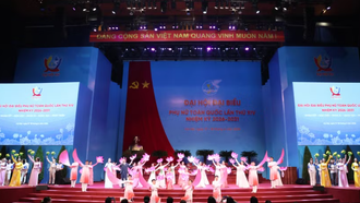 Đại hội XIV Hội Liên hiệp Phụ nữ Việt Nam nhiệm kỳ 2026-2031 chính thức diễn ra tại Trung tâm hội nghị Quốc gia (Hà Nội) từ ngày 17-18/6