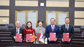 Lễ ký MOU giữa các trường Đại học và Cao đẳng của Việt Nam với Trường Hoseo. 